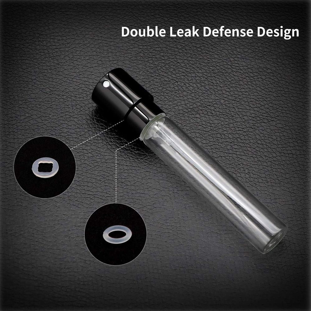 10ML Portable Mini Refillable Atomizer Empty Bottle Silver