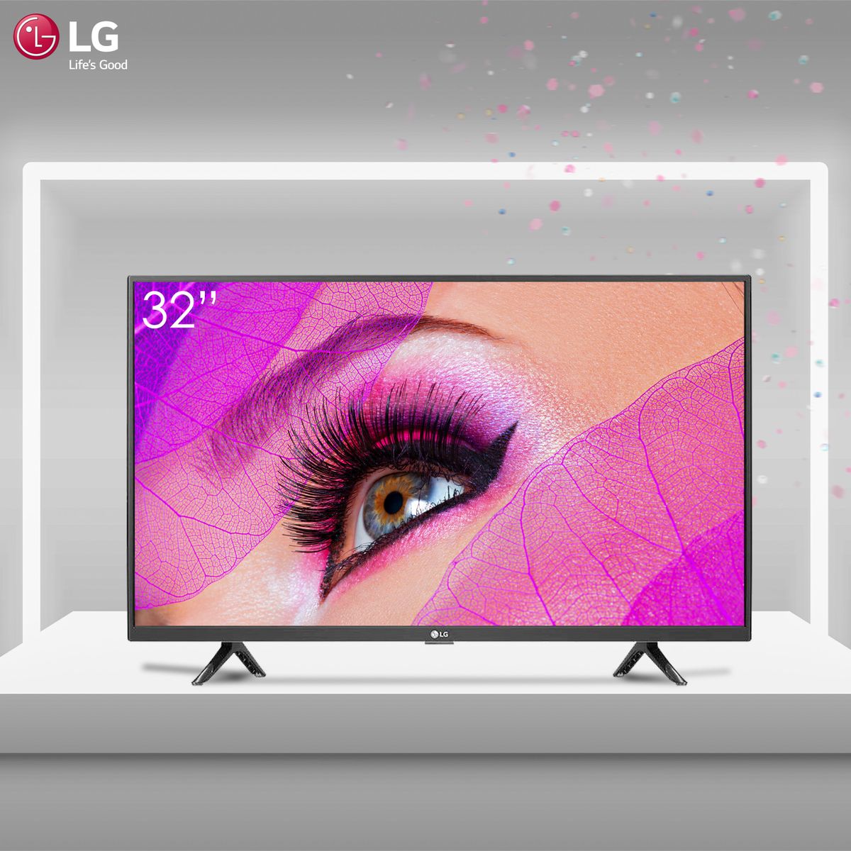 32” Inches FHD LED TV (LP500) + 2 Years Warranty