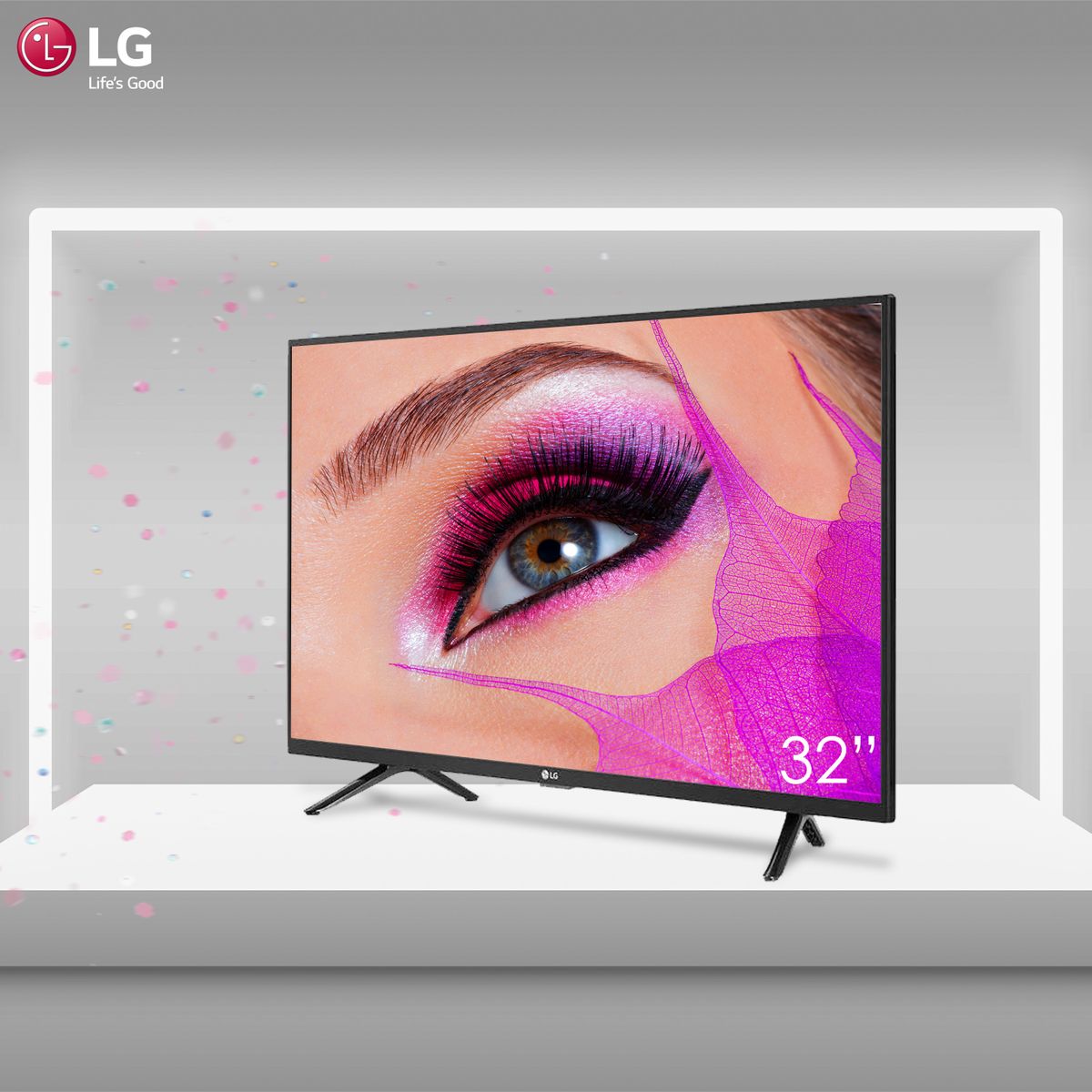 32” Inches FHD LED TV (LP500) + 2 Years Warranty
