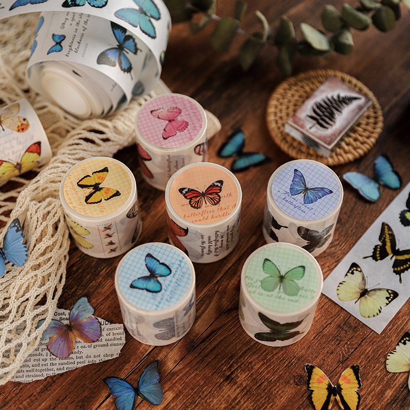10pcs 1lot Decorative Adhesive Tapes Cartoon Poems Of