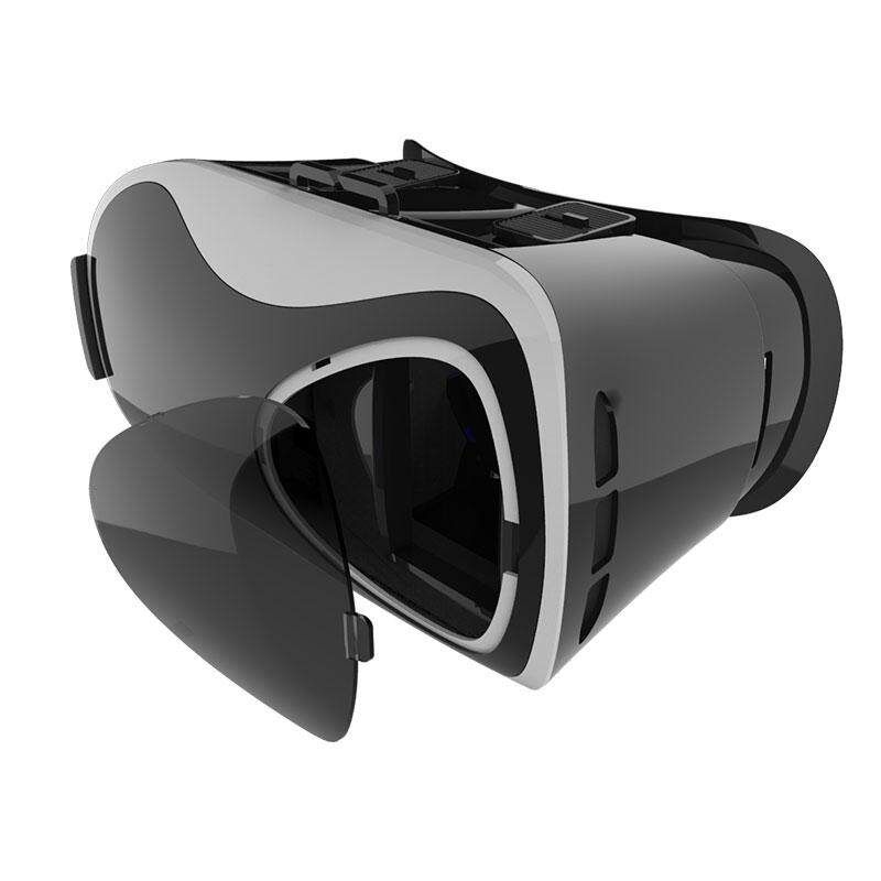 V5 VR Google Cardboard Virtual Reality 3D Glasses Immersive Head-mounted With Bluetooth Gamepad For 3.5-6.0 Inch Smartphones