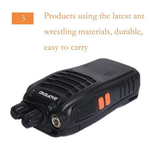 2 Pcsbf-888s Walkie Talkie Portable Radio 888s Walkie-talkie 888 Comunicador Purse 10 Km Hunting Intercom Walk Talk GSJAW