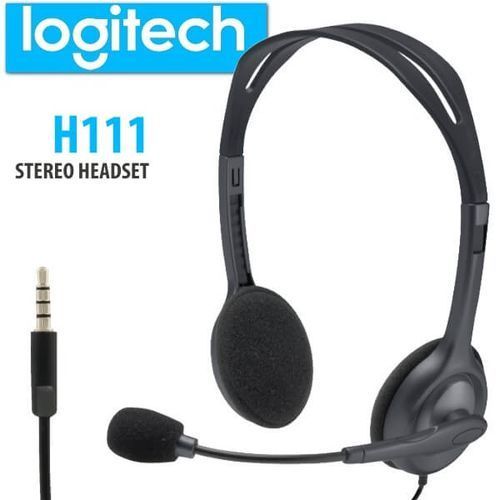 H111 USB Headset With Clear Chat & Noise-Canceling Microphone Z