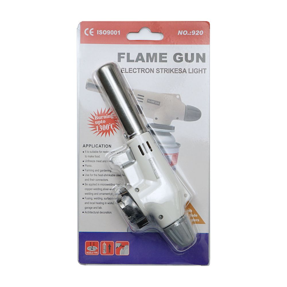 1300° Gas Torch Flame Gun Blowtorch Cooking Soldering
