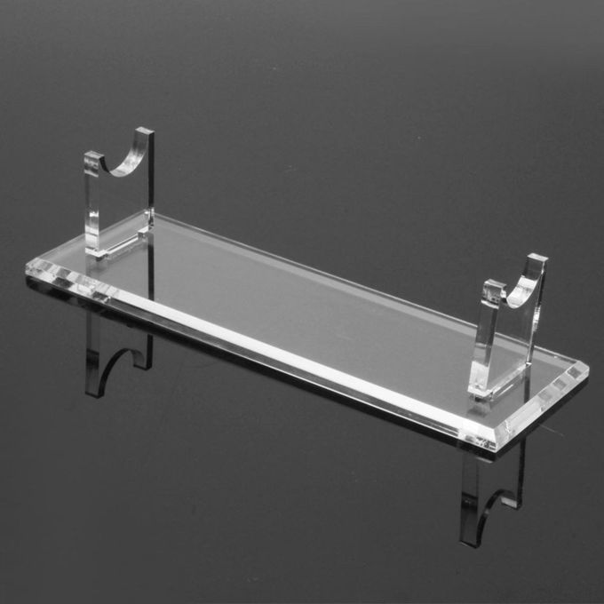 Single Detachable Transparent Acrylic Collectible  Stand Clear