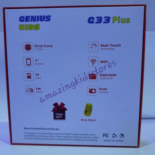 Kids Educational Tab 32GB ROM 2GB RAM  Pre-installed Apps