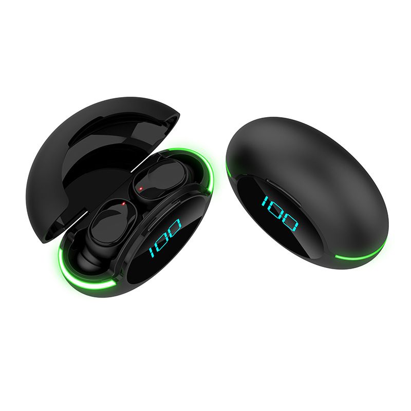 Bluetooth Earphone Fingerprint Touch Headset In-Ear Earbud