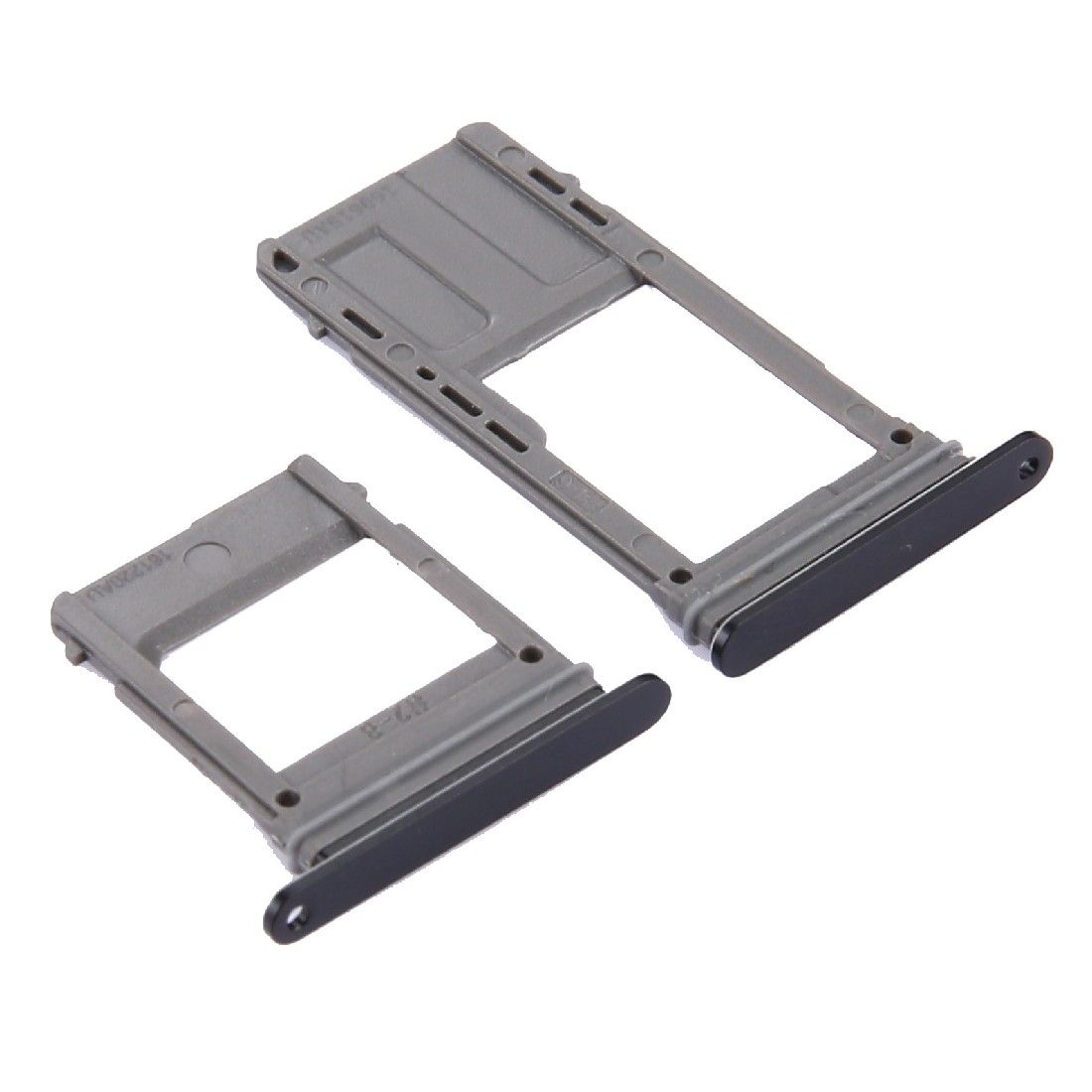 IPartsBuy For Samsung Galaxy A5 (2017) / A520 & A7 (2017) / A720 SIM Card Tray + Micro SD Card Tray(Black)