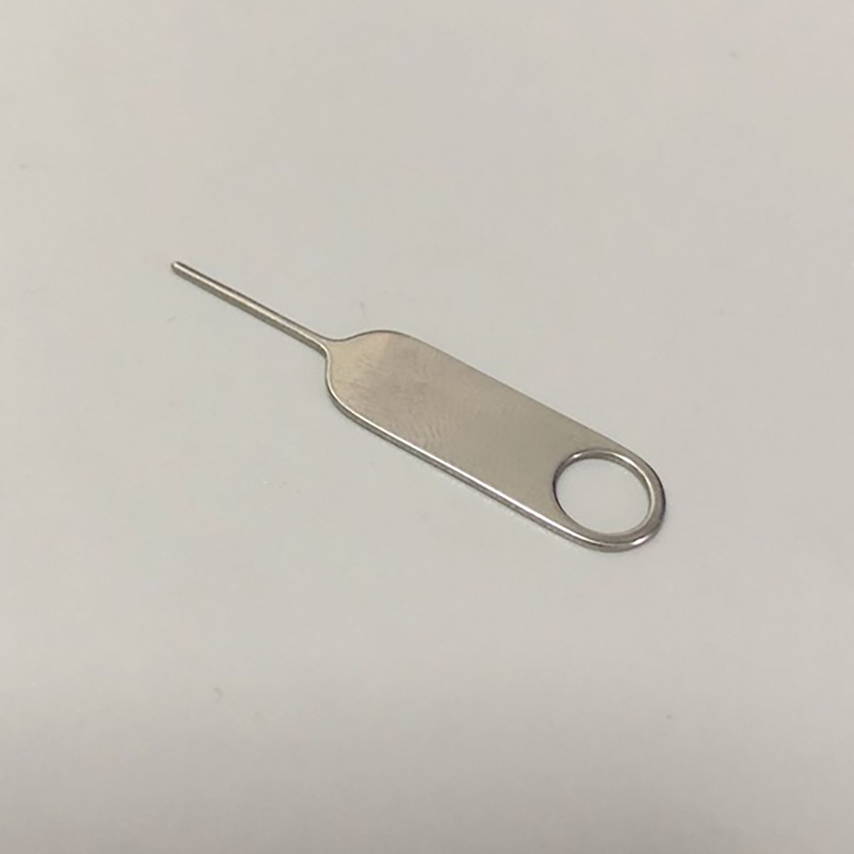 5Pcs Card Pin Burr-free Not Easy To Deform Compact Size SIM Card Tray Ejector Needle For Cellphone-Sliver White