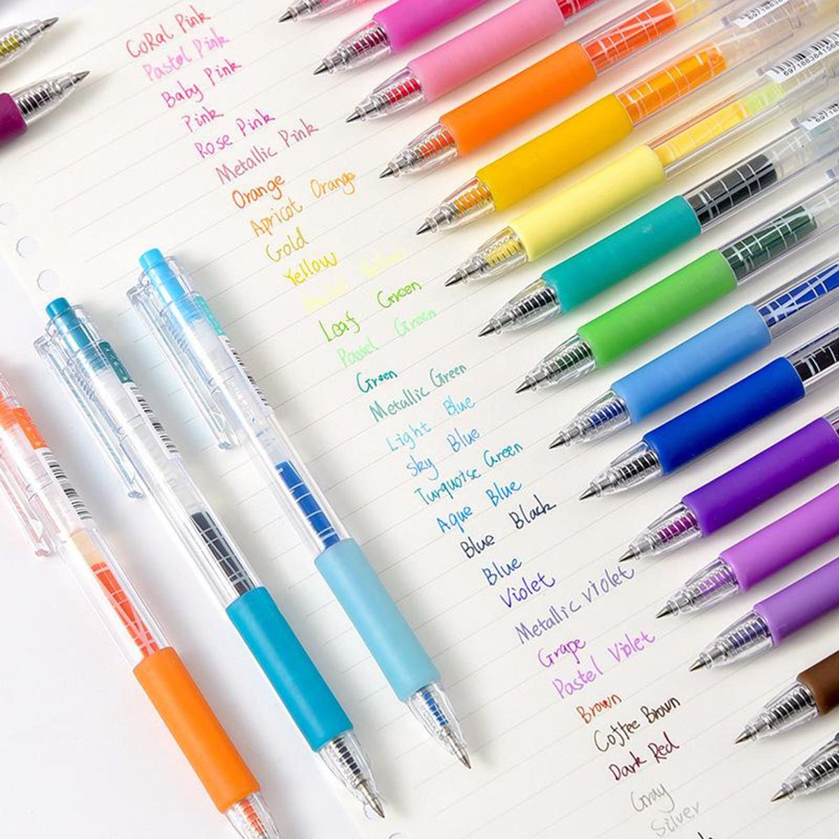 6Colors  Pens Set Adults Highlighter Drawing Sketching Colorful Ink