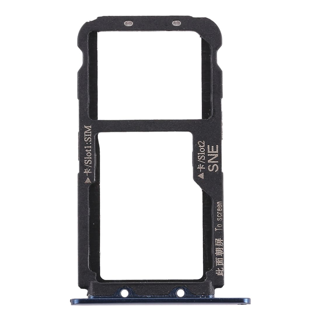 SIM Card Tray For Huawei Mate 20 Lite / Maimang 7(Blue)