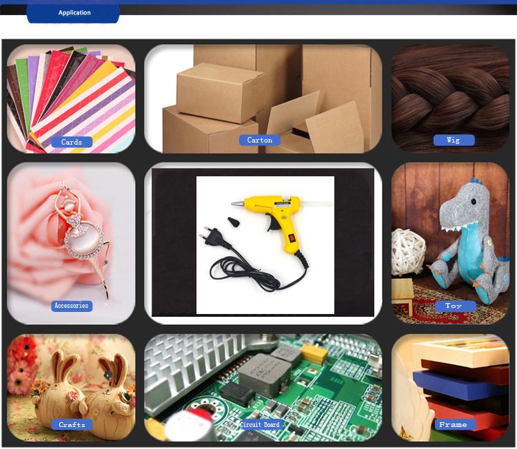 20W Mini Hot Melt Glue Gun With 7mm Glue Sticks