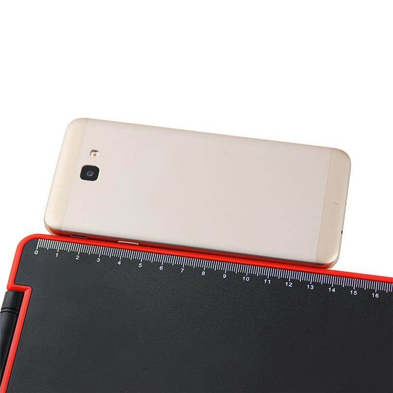 12'' Digital LCD Writing Drawing Tablet Board Pad Kids Notepad Writer Red (red)