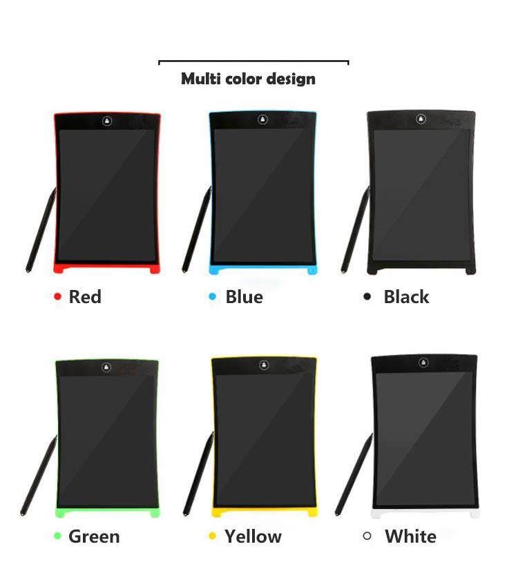 8.5 Inch LCD Writing Board Drawing Tablet Handwriting Graphics Pad With Stylus Green White (white)