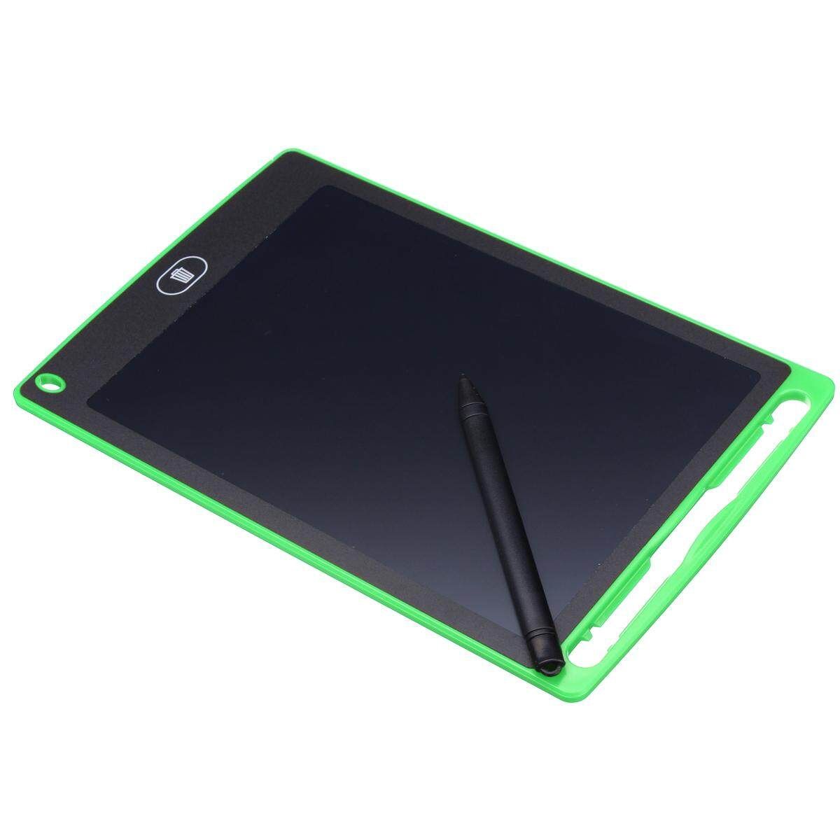 8.5 Inch LCD Writing Board Drawing Tablet Handwriting Graphics Pad With Stylus Green White (white)
