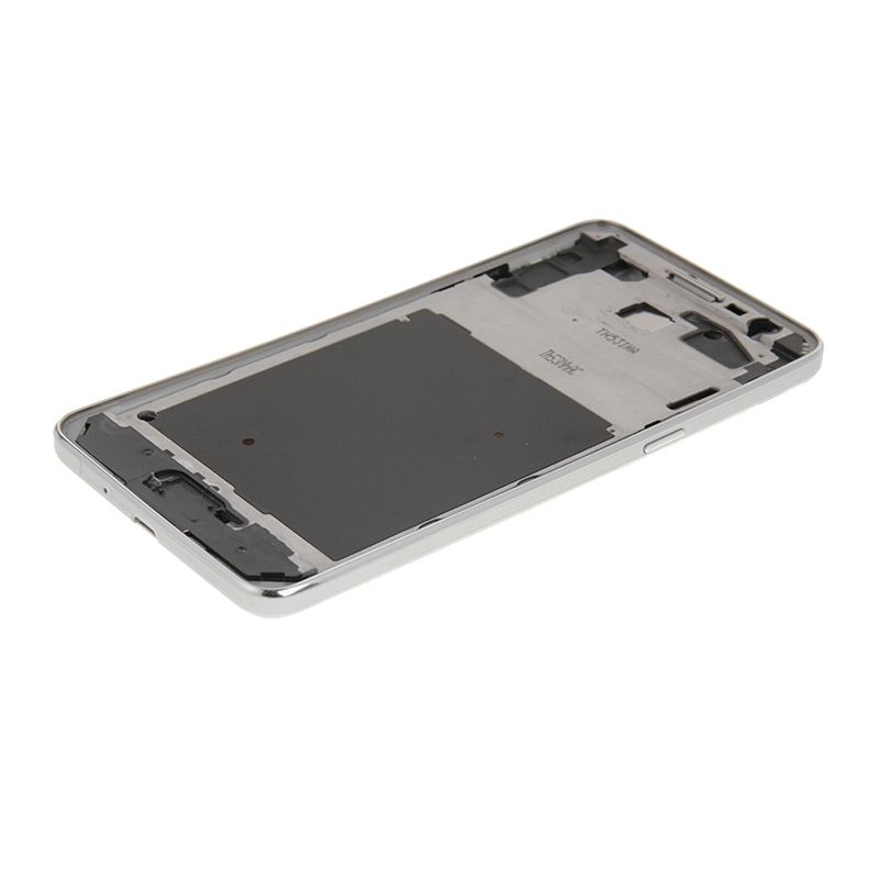 IPartsBuy For Samsung Galaxy Grand Prime / G530 (Dual SIM Card Version) Full Housing Cover (Front Housing LCD Frame Bezel Plate + Middle Frame Bazel + Battery Back Cover) + Home Button(White)