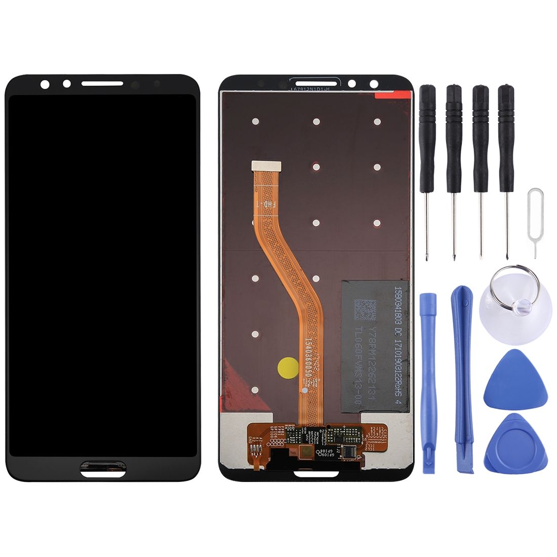 LCD Screen And Digitizer Fullembly For Huawei Nova 2s(Black)