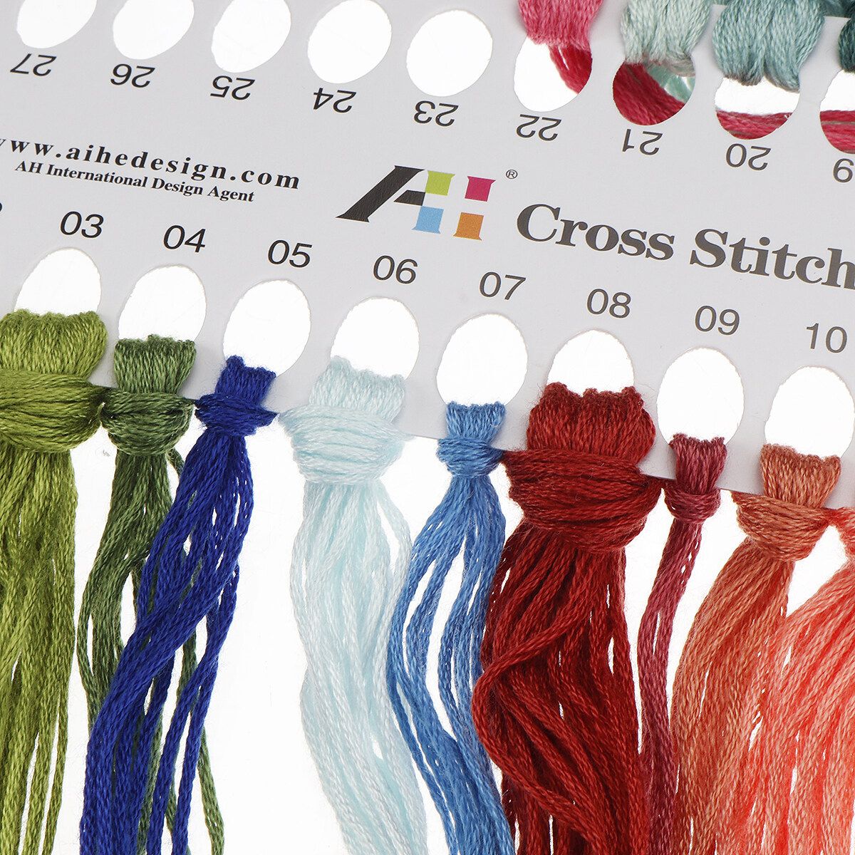 DIY Embroidery Starter Kit Flower Pattern Cross Stitch Needlework Without Hoop Pattern 3