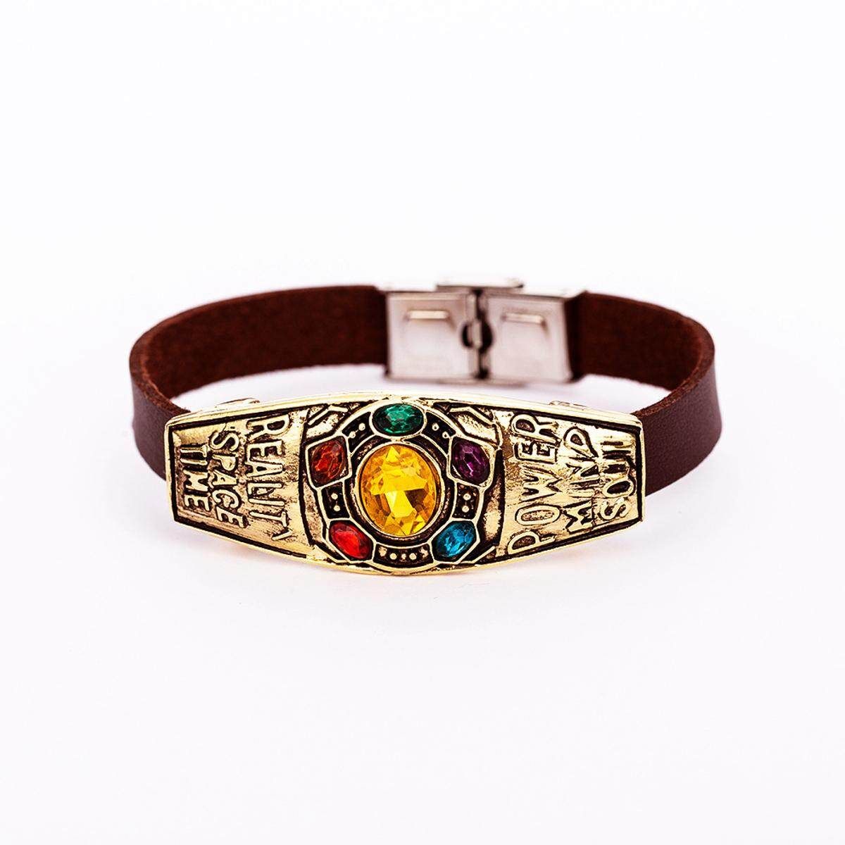 20cm Unisex Breacelet Infinity Wristband Jewelry Vintage War Leather Fashion Decoration Gifts
