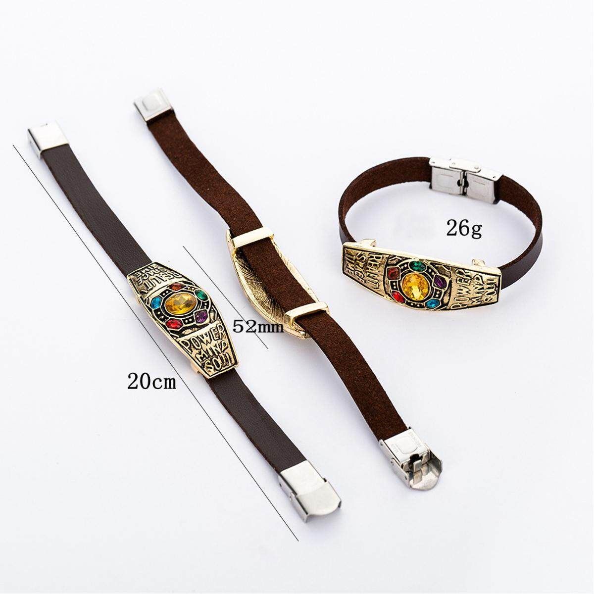 20cm Unisex Breacelet Infinity Wristband Jewelry Vintage War Leather Fashion Decoration Gifts