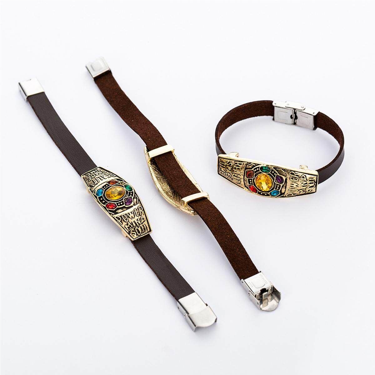 20cm Unisex Breacelet Infinity Wristband Jewelry Vintage War Leather Fashion Decoration Gifts