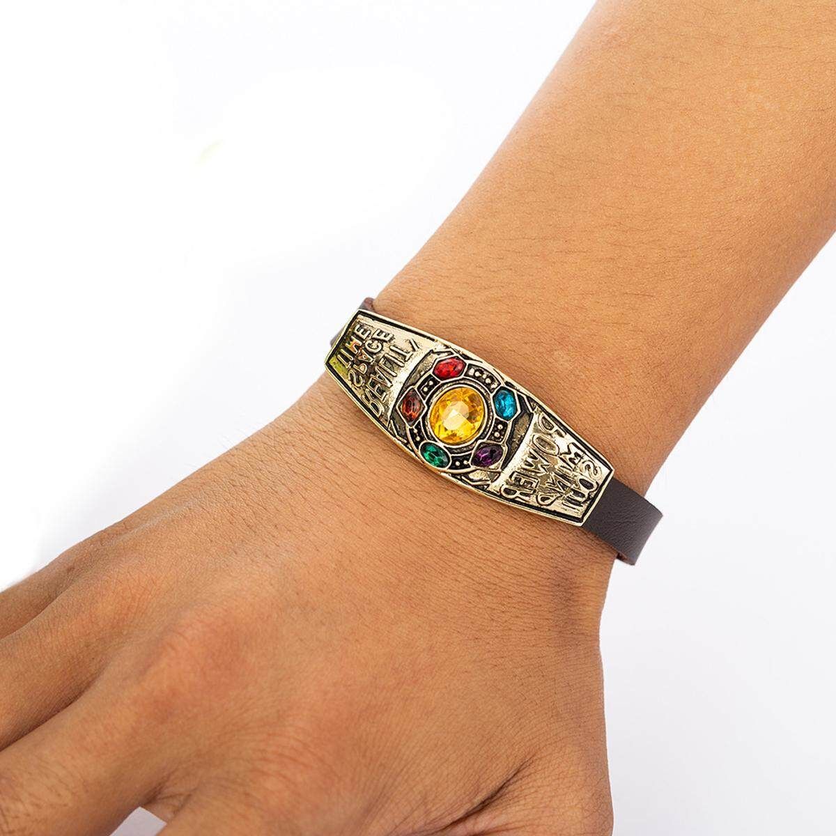 20cm Unisex Breacelet Infinity Wristband Jewelry Vintage War Leather Fashion Decoration Gifts