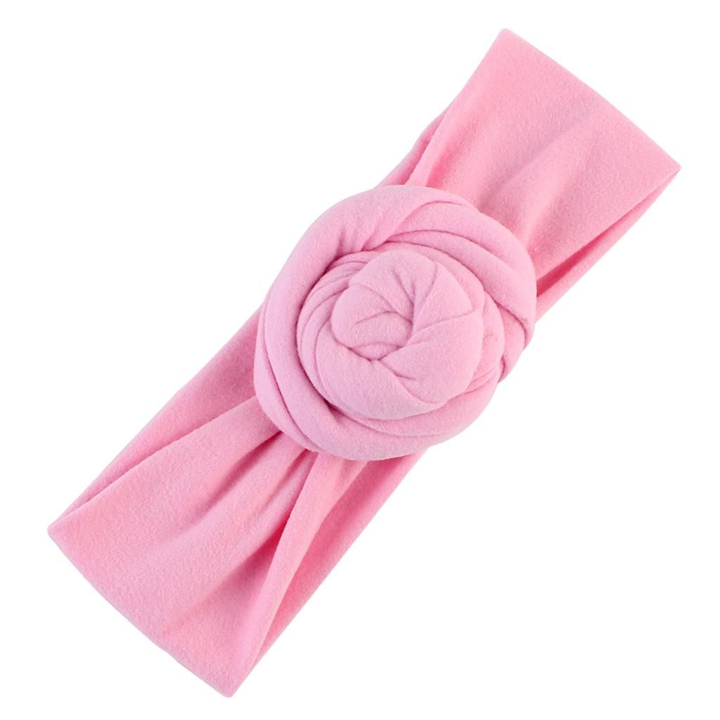 Girl Baby Toddler Knot Headband Hair Band Accessories Pink