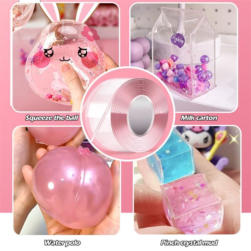 Nano Bubble Tape Super Strong Double Sided Tape Multipurpose Blowable Tape