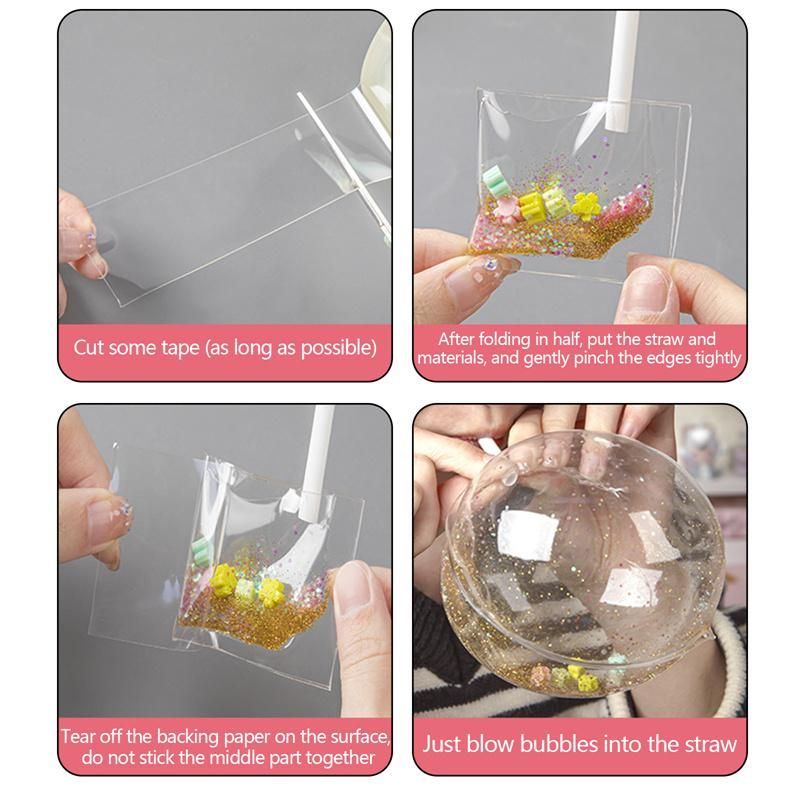 Nano Bubble Tape Super Strong Double Sided Tape Multipurpose Blowable Tape