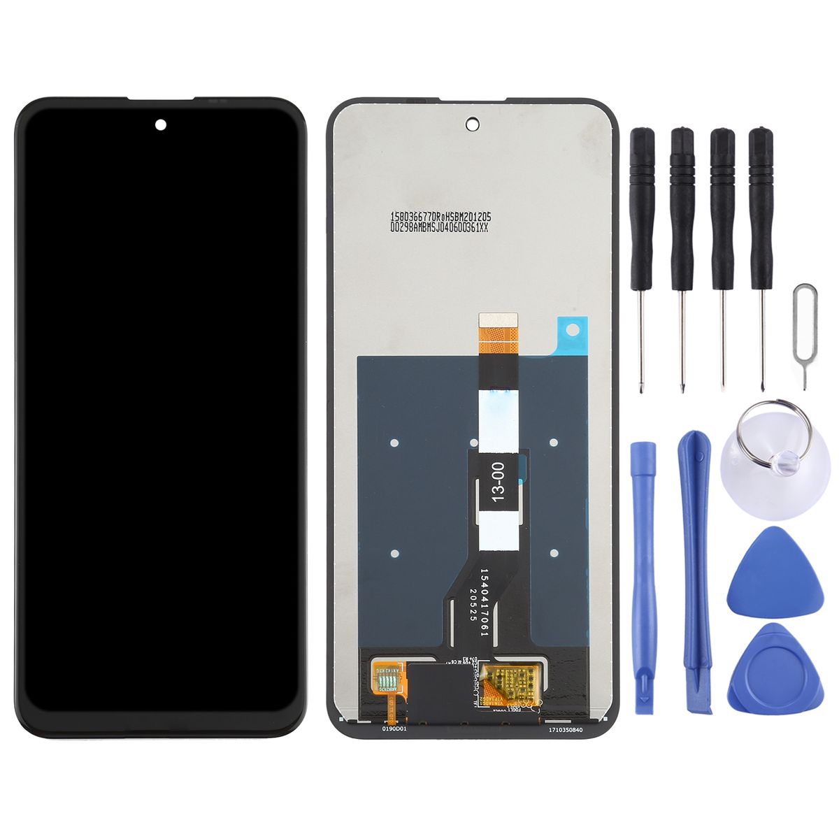 LCD Screen And Digitizer Fullembly For Nokia X20(Black)
