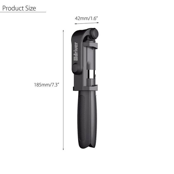 Universal Portable 360 °Selfie Tripod Phone Holder Stick