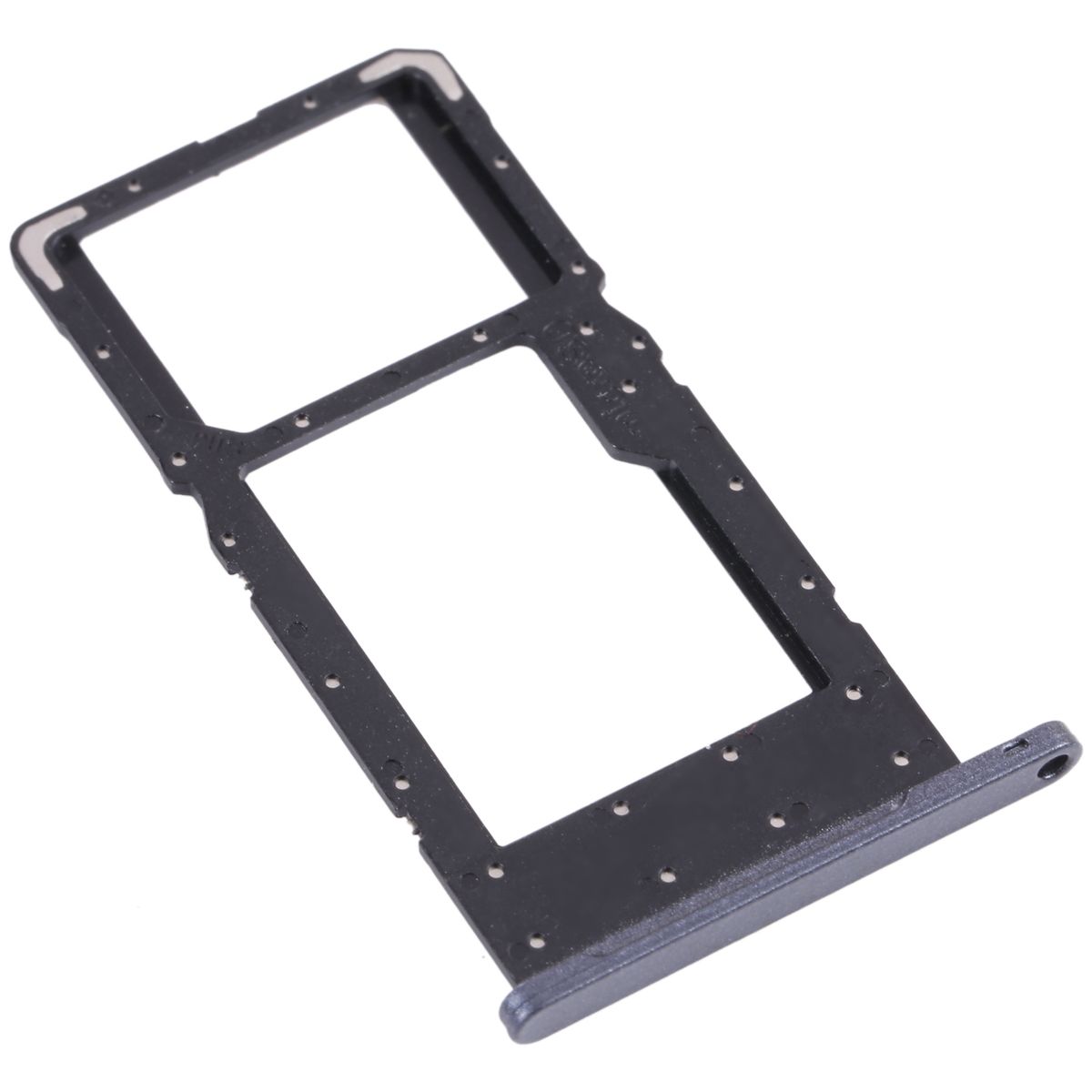 SIM Card Tray + Micro SD Card Tray For Samsung Galaxy Tab A7 Lite SM-T225 (Black)