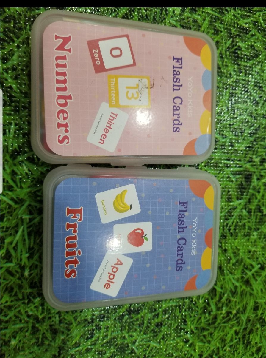 Flashcards - Number And Fruit (Yoyo Flashcard)