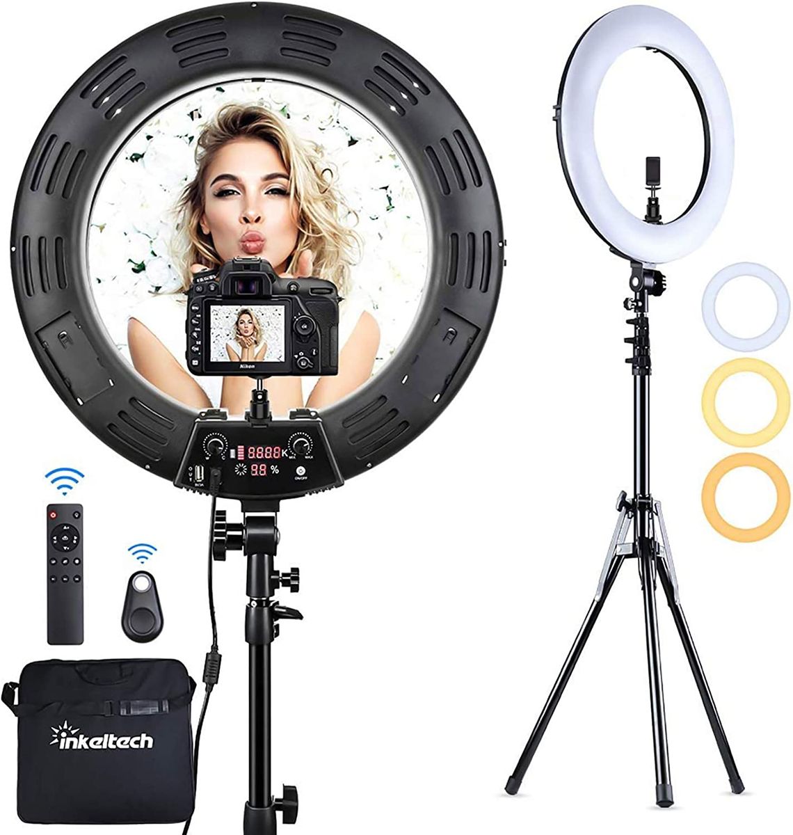 Selfie Ring Light LED 18 Inches 48cm  (EXTRA LARGE 48CM)