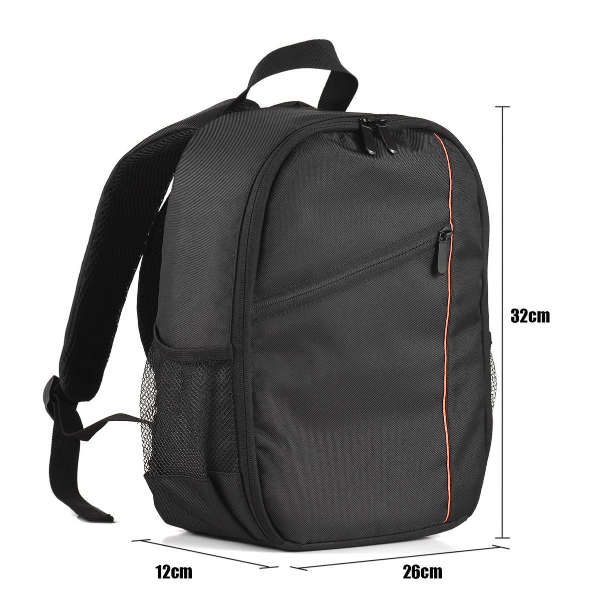 Small Camera Backpack Outdoor Camera Bag Water-resistant Shock-proof Camera Case Replacement for Sony Canon Nikon DSLR/ SLR/ Mirrorless Cameras