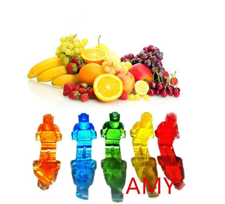 1PCS Silicon Cake Moulds Building Bricks Lego Robot