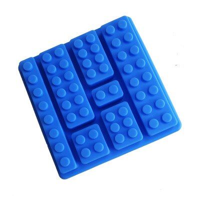 1PCS Silicon Cake Moulds Building Bricks Lego Robot