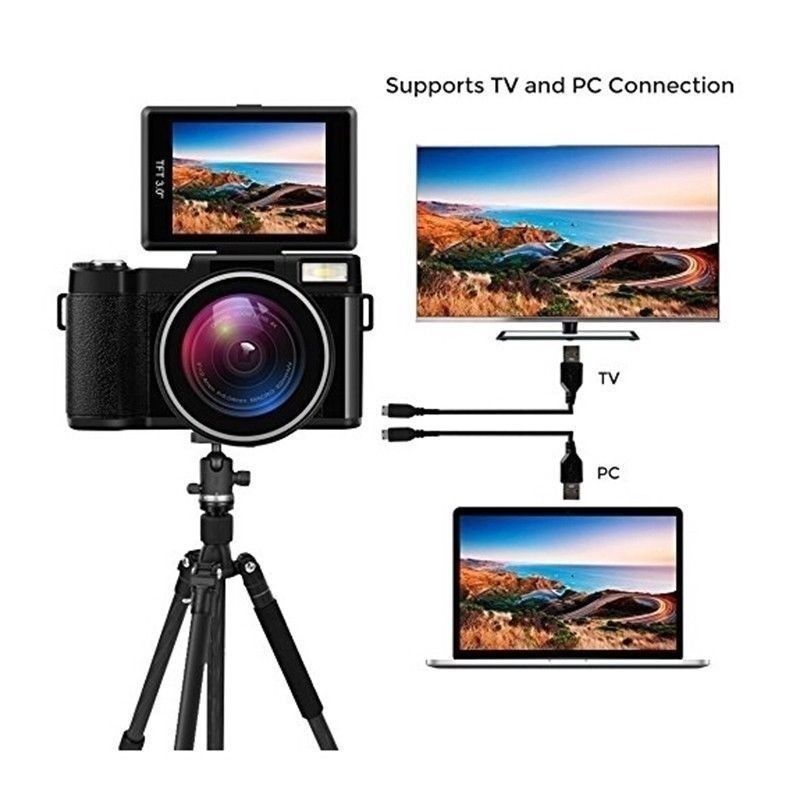 Professional Full HD 1080P G36 Digital Selfie Camera Video Camcorder Camera RELAXING