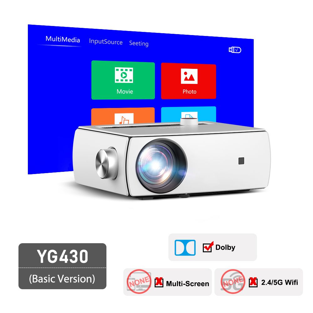 Full HD Projector Portable Mini Projector 1920 X 1080P LED Video Home Cinema 3D Beamer