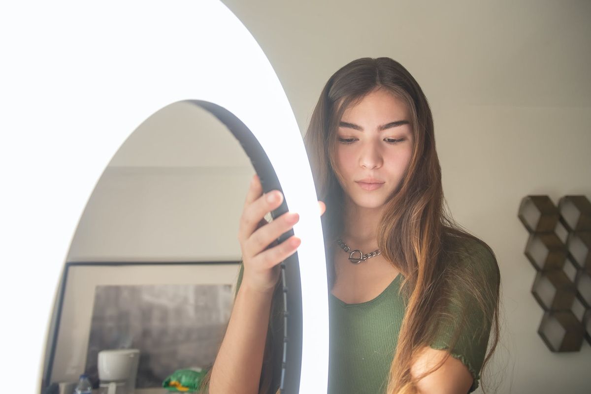 Ring Light LED 18 Inches 45cm - Ring Light Stand