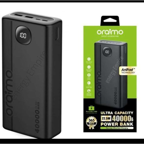 40000mah Superior Quality Two WayUltraFastChargingPower Bank