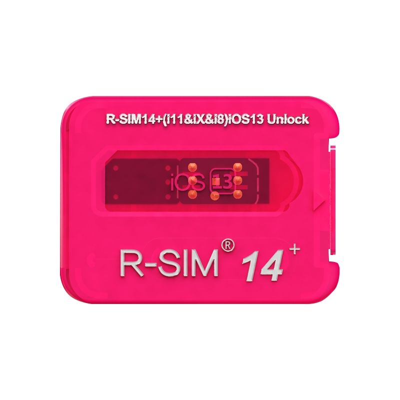 R-SIM 14+ Large Capacity Smart Upgraded IOS 13 System Fast Unlocking Card For IPhone 11 Pro Max, IPhone 11 Pro, IPhone 11, IPhone X, IPhone XS, IPhone 8 & 8 Plus
