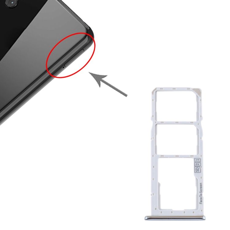 SIM Card Tray + SIM Card Tray For Motorola One (P30 Play)