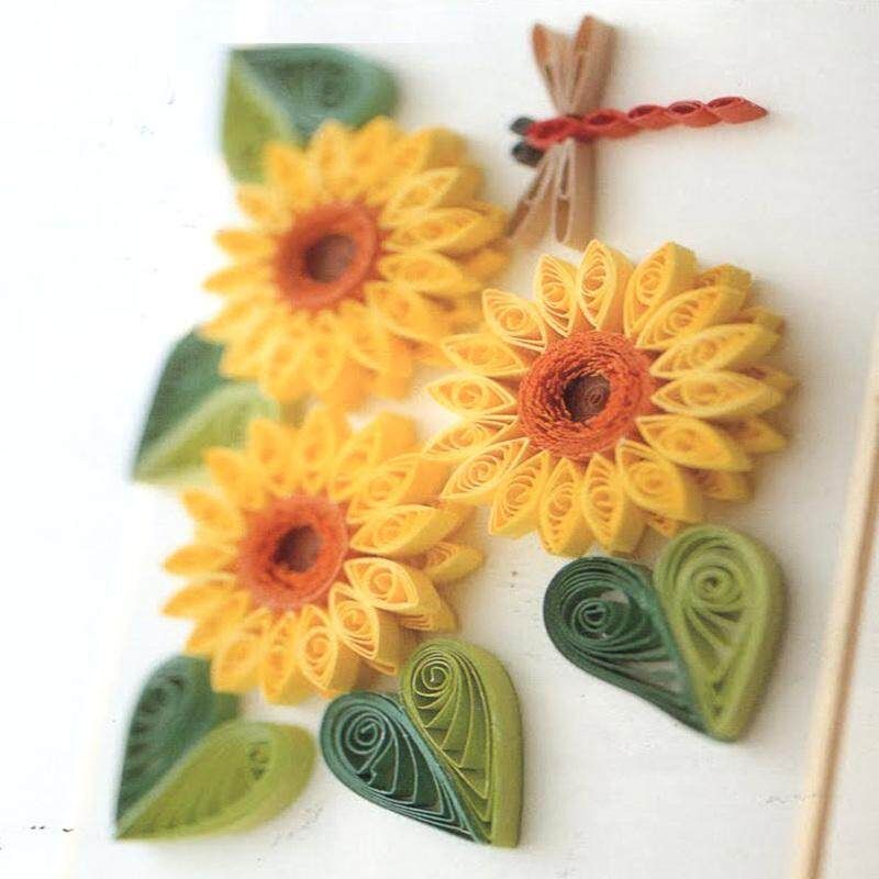 New Paper Quilling Crimper Crimping Tool Plastic Quilled Creation DIY Craft Art