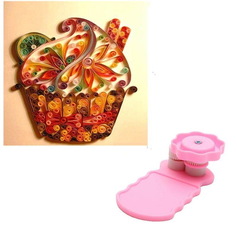 New Paper Quilling Crimper Crimping Tool Plastic Quilled Creation DIY Craft Art