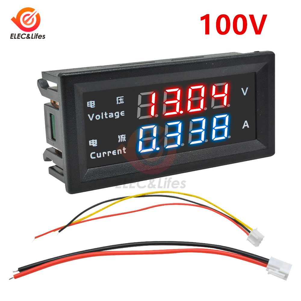 M4430 DC 100V 200V 500V 10A Electronic Digital Voltmeter