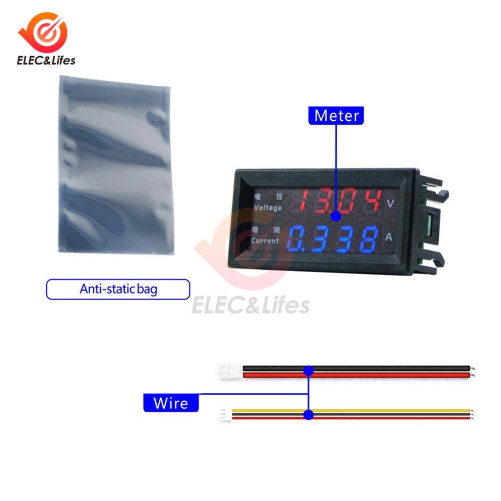 M4430 DC 100V 200V 500V 10A Electronic Digital Voltmeter