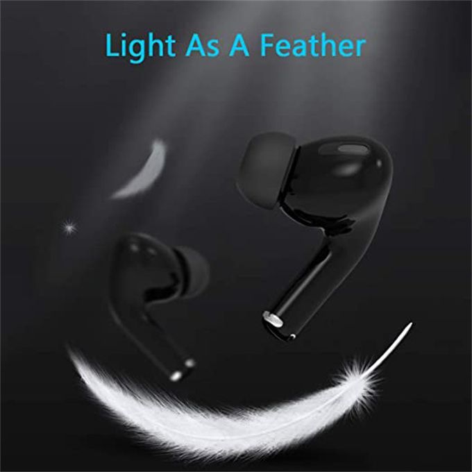 Bluetooth Earphone True Wireless Air Buds3 Headset - Black.