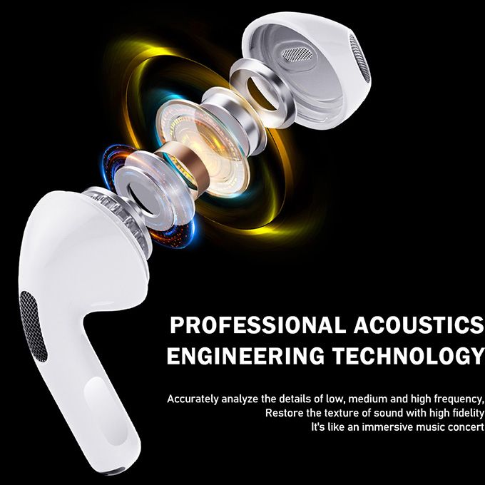 True Air Pro6  Wireless Bluetooth Headsets Stereo Headphones.
