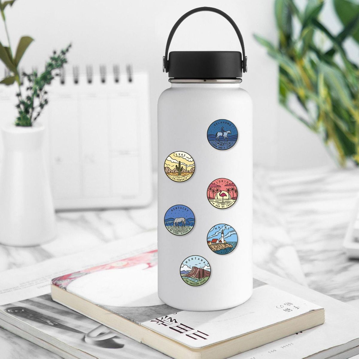 50Pcs Cartoon Stickers Graffiti Stickers Suitcase Laptop Water Bottle Stickers